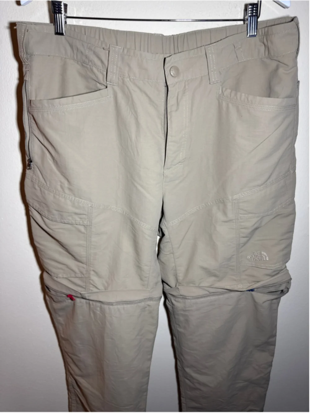 Men's The North Face Convertible Cargo Pants Beige Size 32